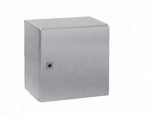 Компактный распределительный шкаф АЕ, нержавеющая сталь (AISI 304) с МП, 300x300x210 mm Rittal артикул 1003600 Риттал, фото на Овертайм