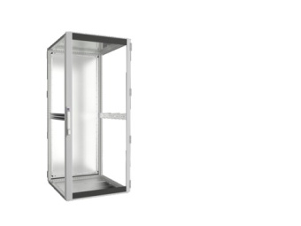 Шкаф TS IT 800x1800x800 38 U с обзорной дверью, IP 55, пустой шкаф Rittal артикул 5505790 Риттал, фото на Овертайм