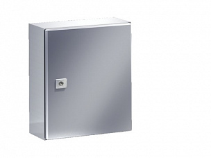 Компактный распределительный шкаф АЕ, нержавеющая сталь (AISI 304) с МП, 300x380x210 mm Rittal артикул 1005600 Риттал, фото на Овертайм