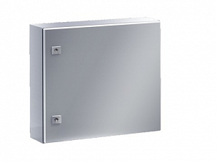 Компактный распределительный шкаф АЕ, нержавеющая сталь (AISI 304) с МП, 500х500х210 мм Rittal артикул 1007600 Риттал, фото на Овертайм