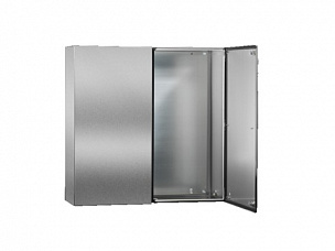 Компактный распределительный шкаф АЕ, нержавеющая сталь (AISI 304) с МП, 1000х1000х300 мм Rittal артикул 1018600 Риттал, фото на Овертайм