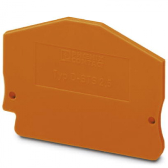 Концевая крышка - D-STS 2,5 OG Phoenix Contact артикул 3037589 Феникс Контакт, фото на Овертайм