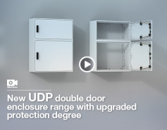 Новый ряд двухдверных корпусов UDP с улучшенной степенью защиты