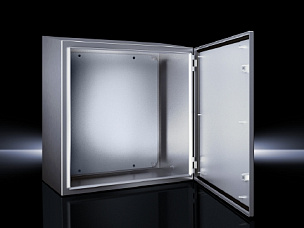 Компактный распределительный шкаф АЕ, нержавеющая сталь (AISI 304) с МП, 400х650х250 мм Rittal артикул 1101130 Риттал, фото на Овертайм
