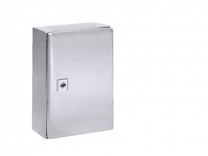 Компактный распределительный шкаф АЕ, нержавеющая сталь (AISI 304) с МП 200x300x120mm Rittal артикул 1001600 Риттал, фото на Овертайм