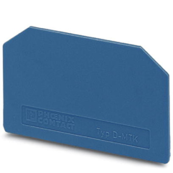 Концевая крышка - D-MTK BU Phoenix Contact артикул 3101090 Феникс Контакт, фото на Овертайм