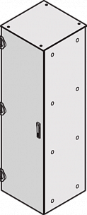Металлическая дверь 2200H 600W IP55 RAL7035 Schroff арт. 22130881  купить у официального дилера в Санкт-Петербурге и Москве с доставкой.